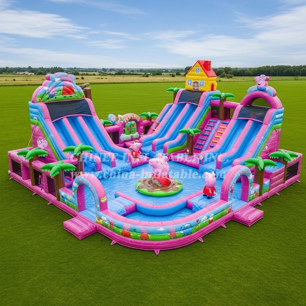 Pool3-661 Peppa Pig Theme Pool Water Park