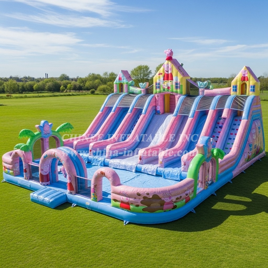 Pool3-662 Peppa Pig Theme Pool Water Park