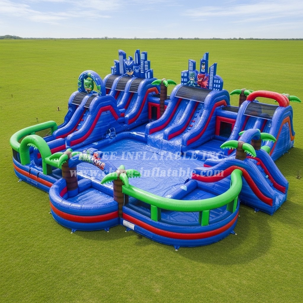 Pool3-665 PJ Masks Theme Pool Water Park