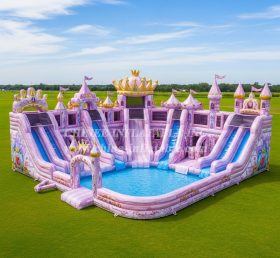 Pool3-671 Princess Parties Theme Pool Water Park