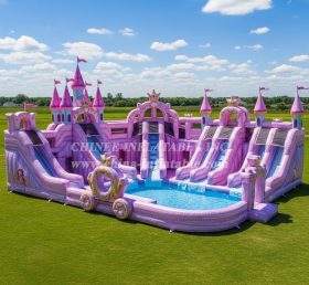 Pool3-672 Princess Parties Theme Pool Water Park