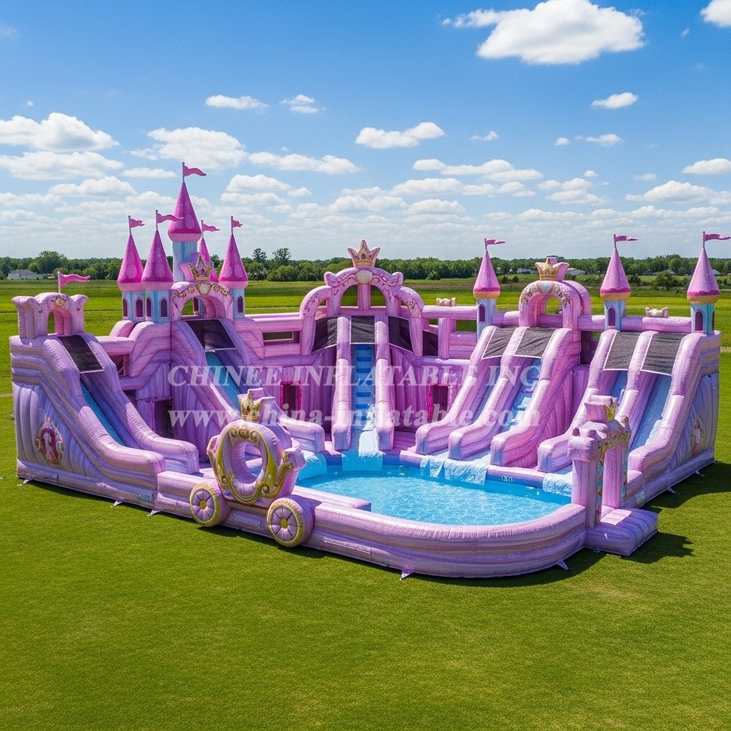 Pool3-672 Princess Parties Theme Pool Water Park