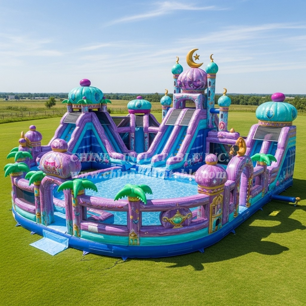 Pool3-683 Shimmer & Shine Theme Pool Water Park