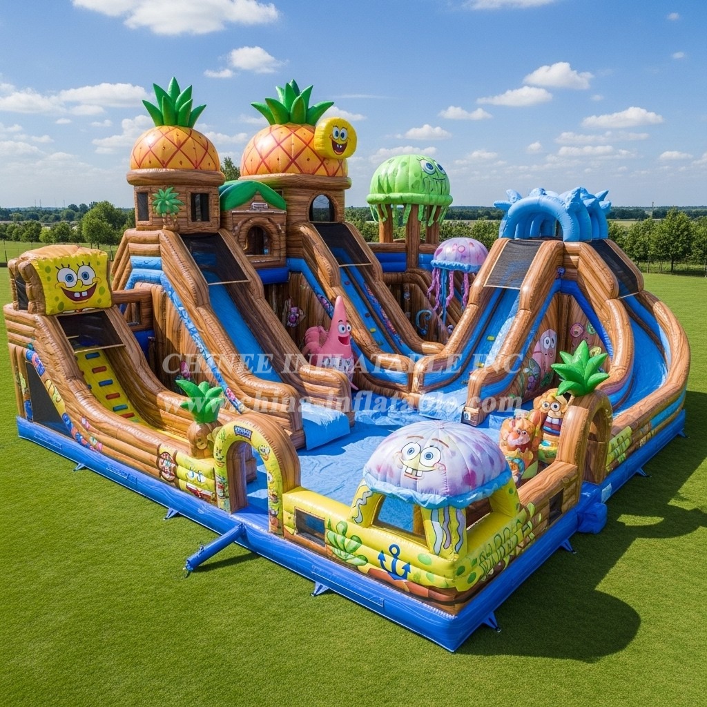 Pool3-691 SpongeBob Theme Pool Water Park