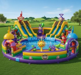 Pool3-706 Teletubbies Theme Pool Water Park