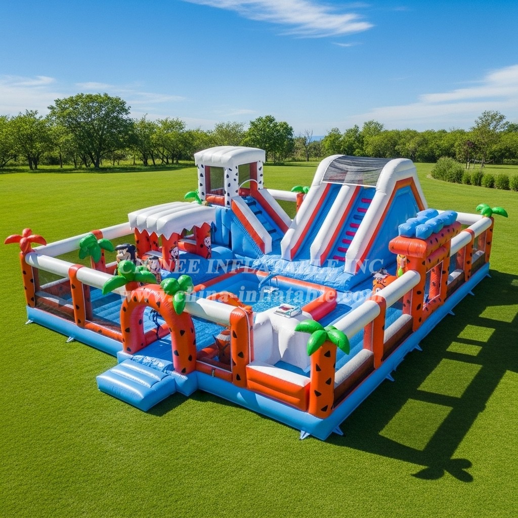 Pool3-710 The Flintstones Theme Pool Water Park