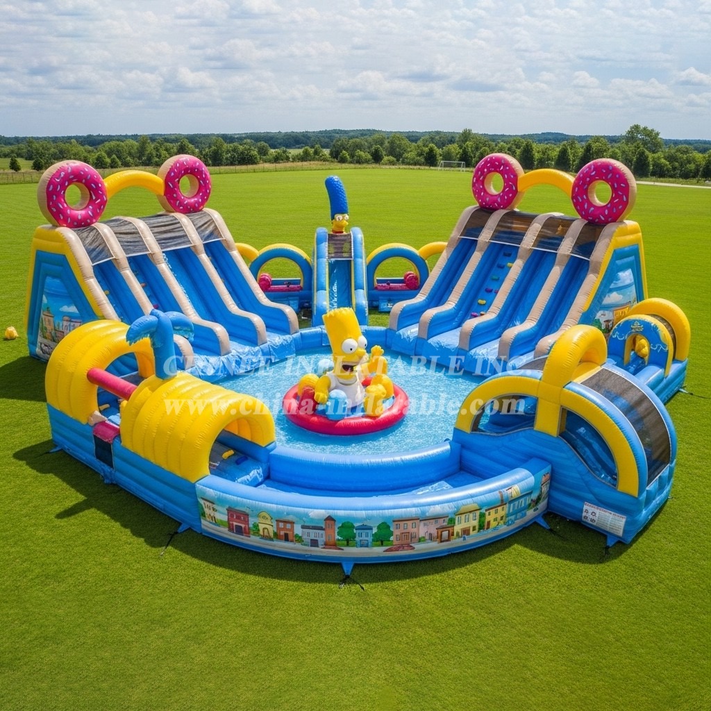 Pool3-720 The Simpsons Theme Pool Water Park