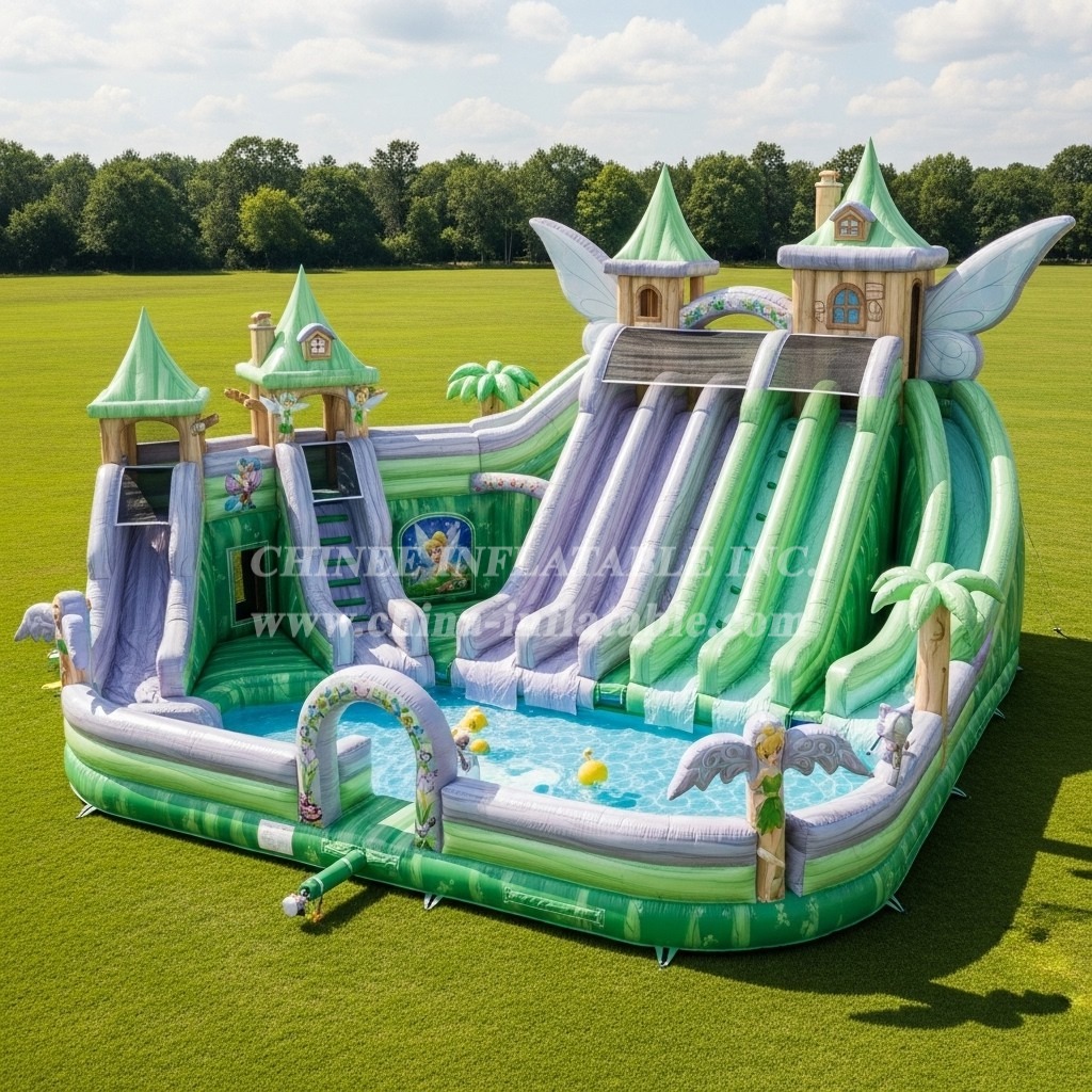 Pool3-730 Tinker Bell Theme Pool Water Park