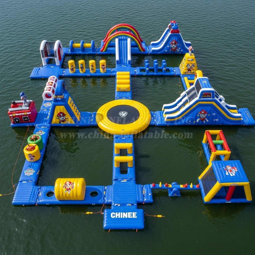 S357 PAW Patrol Inflatable Water Park