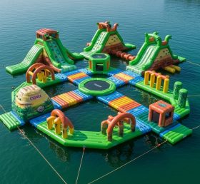 S431 Dinosaur Theme Inflatable Water Park