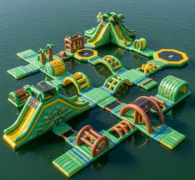 S435 Dinosaur Theme Inflatable Water Park