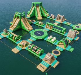 S436 Dinosaur Theme Inflatable Water Park