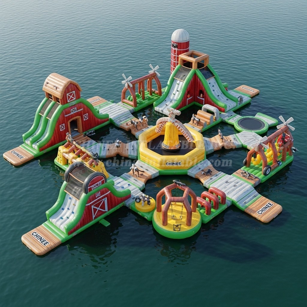 S458 Farm Theme Inflatable Water Park
