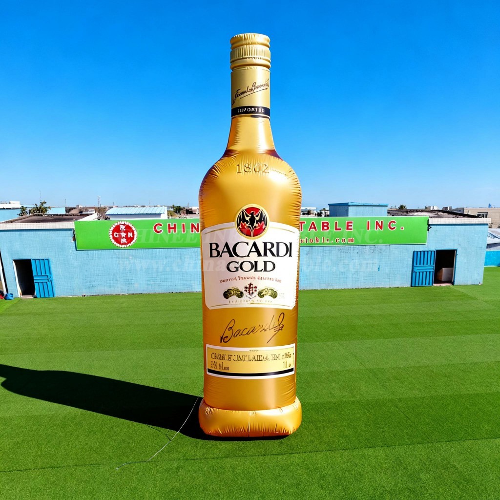 S5-023 Bacardi Gold wine bottle inflatable model