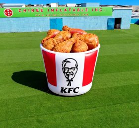 S5-071 KFC Fried Chicken Bucket Inflatable Model Product