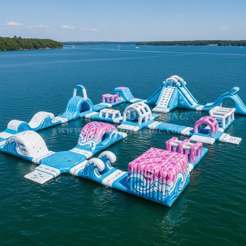 S513 Ocean Theme Inflatable Water Park