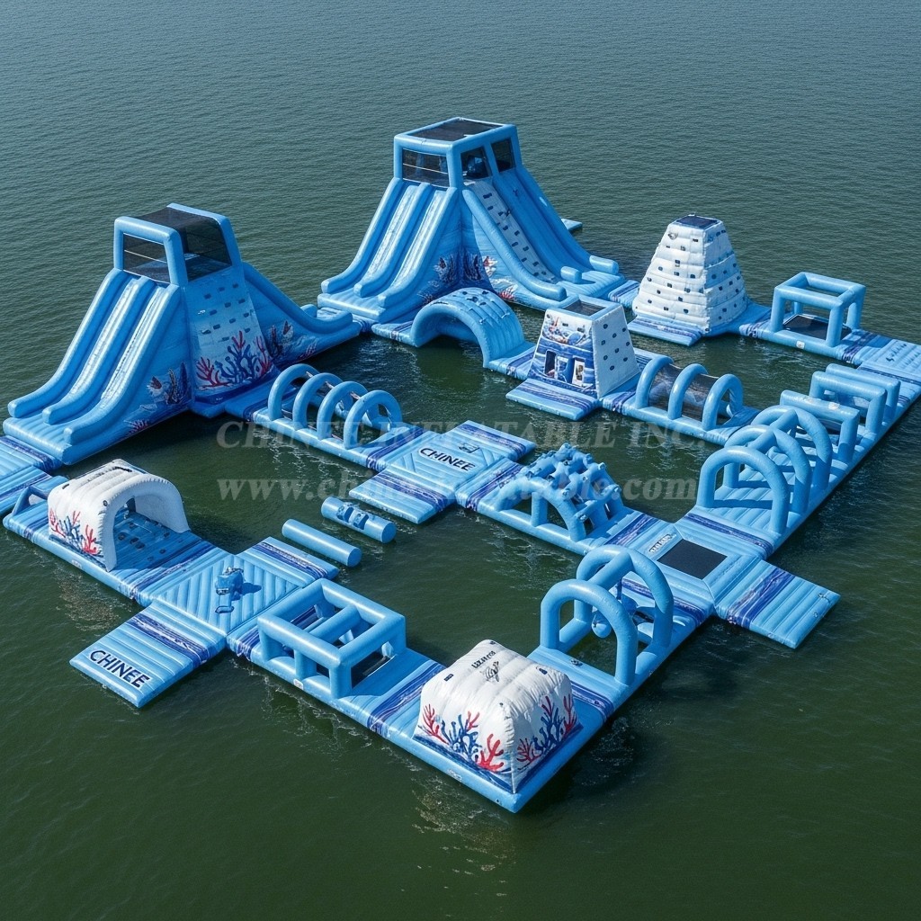 S514 Ocean Theme Inflatable Water Park