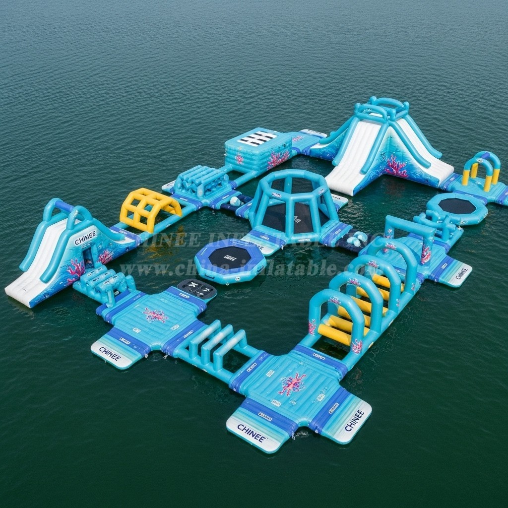 S520 Ocean Theme Inflatable Water Park