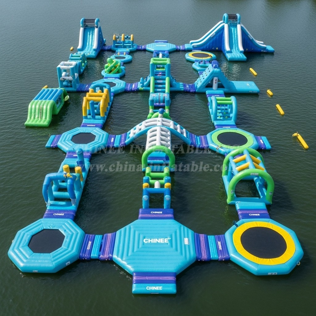 S521 Ocean Theme Inflatable Water Park