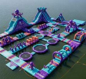 S525 Octopus Theme Inflatable Water Park
