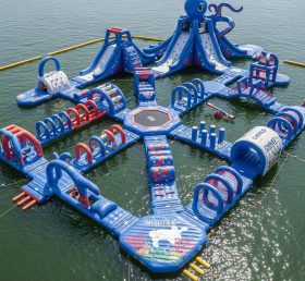 S527 Octopus Theme Inflatable Water Park