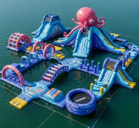 S529 Octopus Theme Inflatable Water Park