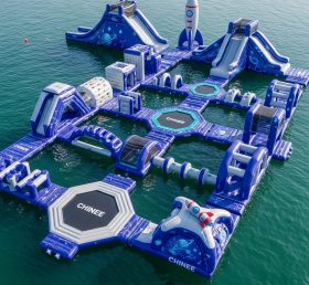 S561 Space Theme Inflatable Water Park