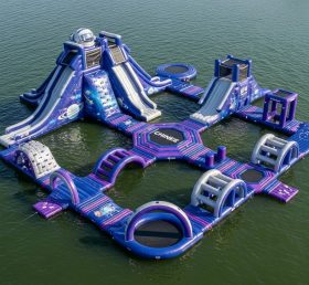 S562 Space Theme Inflatable Water Park