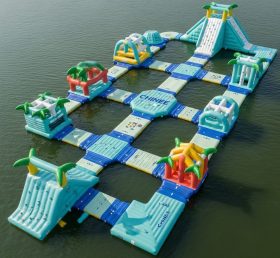 S570 Tropical Theme Inflatable Water Park