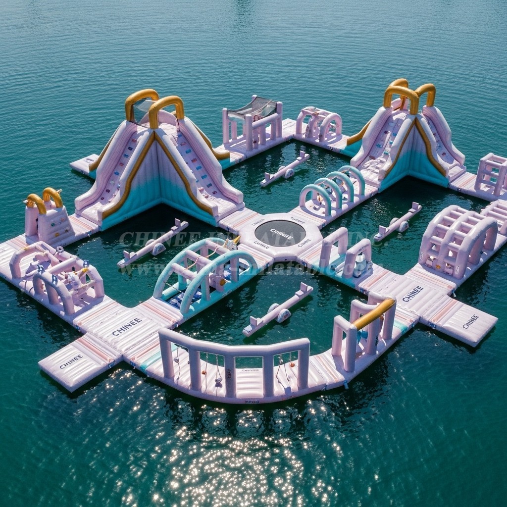 S580 Unicorn Theme Inflatable Water Park