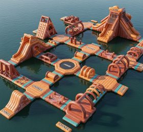 S585 Wild West Theme Inflatable Water Park