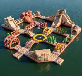 S590 Wild West Theme Inflatable Water Park