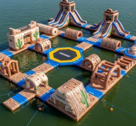 S592 Wild West Theme Inflatable Water Park