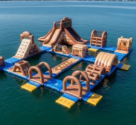 S593 Wild West Theme Inflatable Water Park