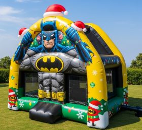 T2-8580 Batman Christmas Theme Inflatable Bouncer