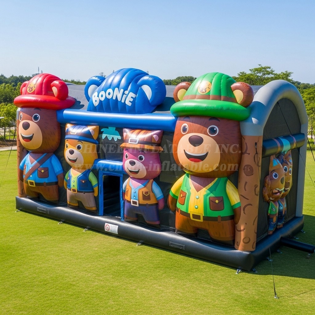 T2-8611 Boonie Bears Inflatable Bouncer