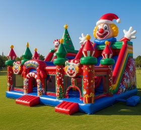 T2-8615 Christmas Theme Inflatable Combo