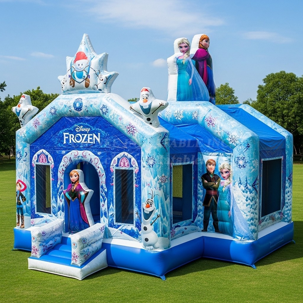 T2-8625 Disney Frozen Inflatable Bouncer