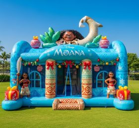 T2-8629 Moana Theme Inflatable Bouncer