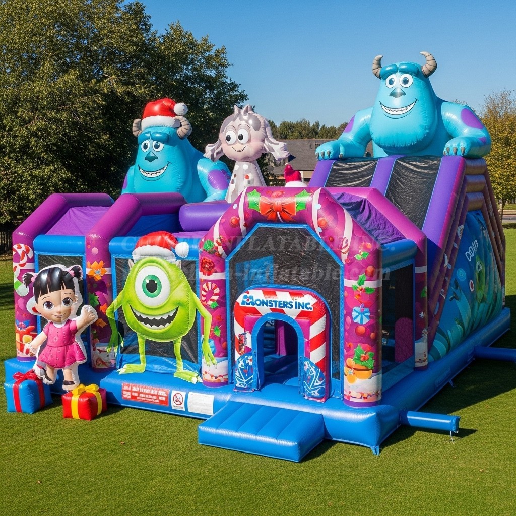 T2-8630 Monsters Inc Inflatable Combo