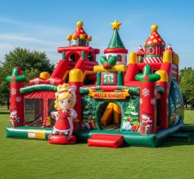 T2-8632 Nella Knight Christmas Inflatable Combo