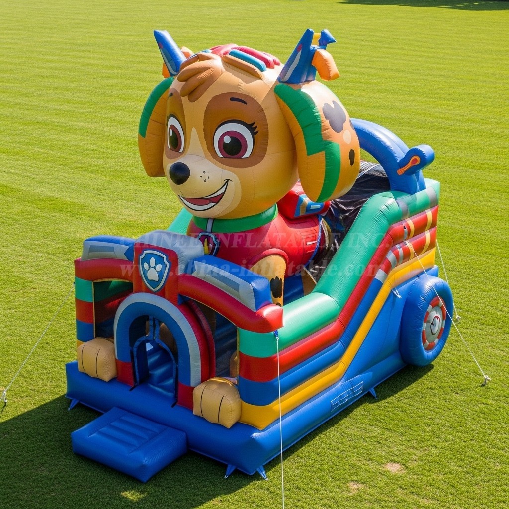 T2-8633 PAW Patrol Inflatable Combo