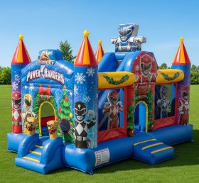 T2-8636 Power Rangers Theme Inflatable Castles