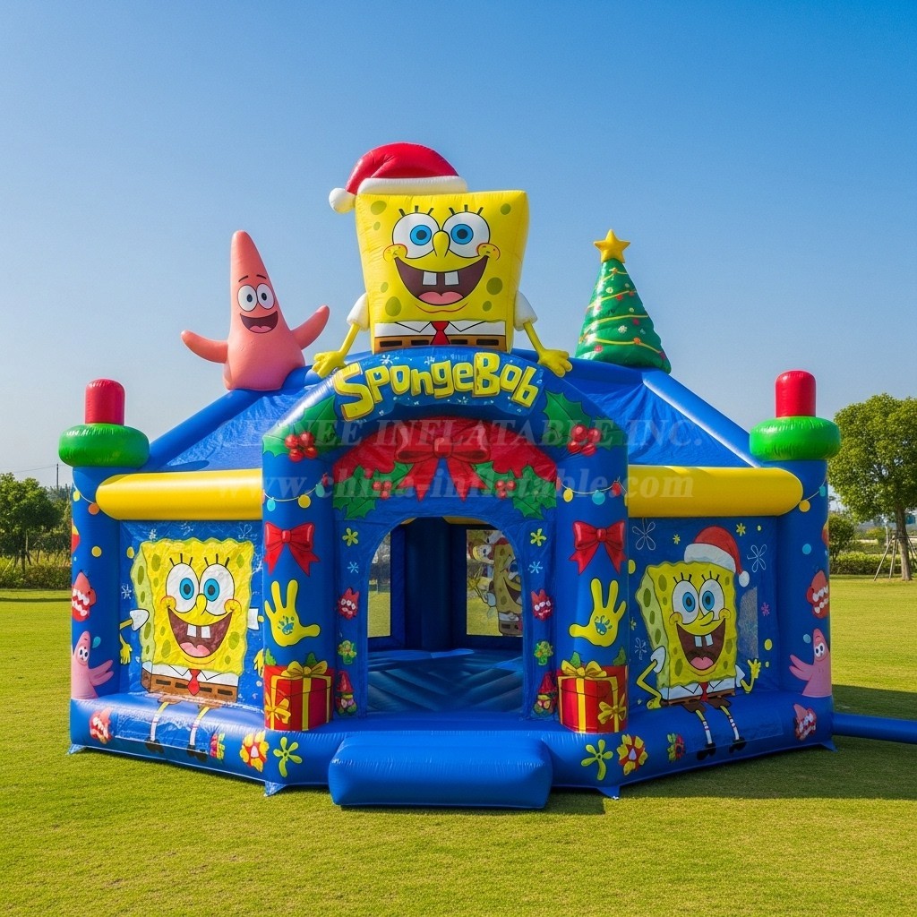 T2-8640 SpongeBob Inflatable Bouncer