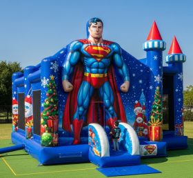 T2-8644 Superman Theme Inflatable Bouncer