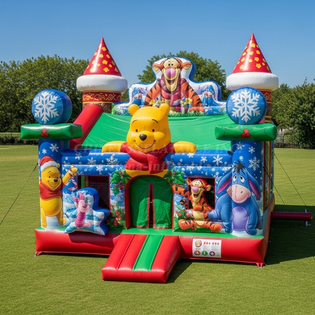 T2-8651 Winnie the Pooh Inflatable Castles