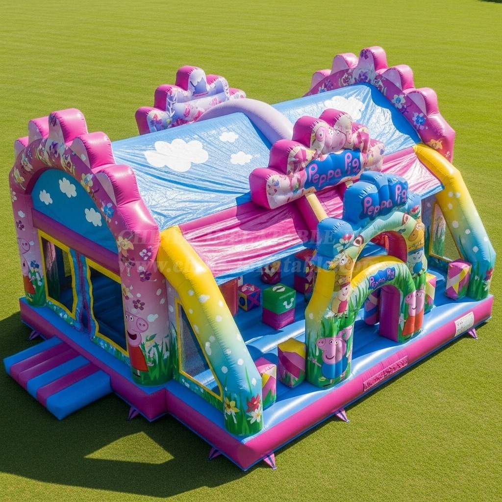 T2-8658 Peppa Pig Inflatable Bouncer