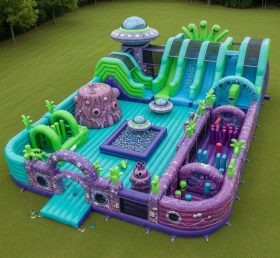 T6-6381 Alien Theme Inflatable Funcity