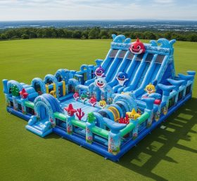 T6-6387 Baby Shark Theme Inflatable Funcity