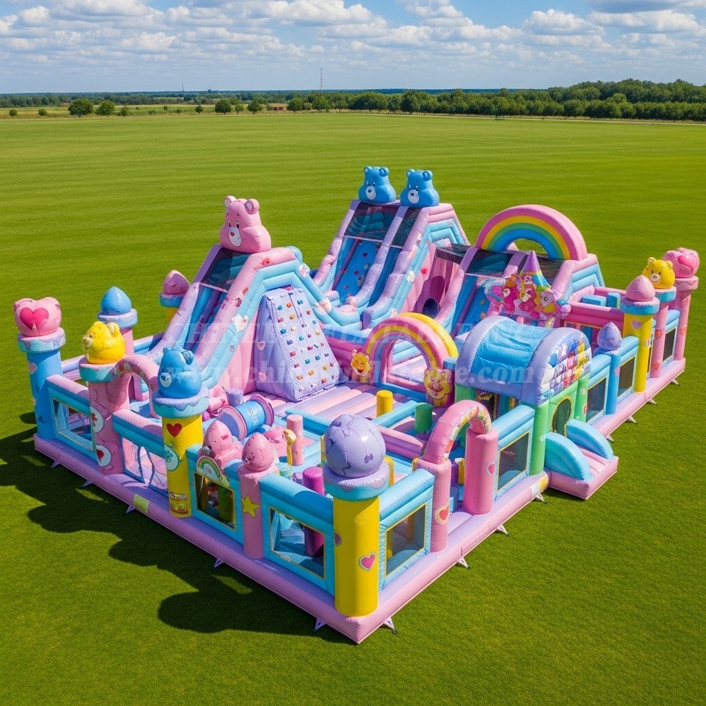 T6-6407 Care Bears Theme Inflatable Funcity